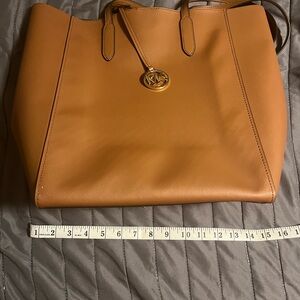 Michael Kors Tan Leather Tote Bag